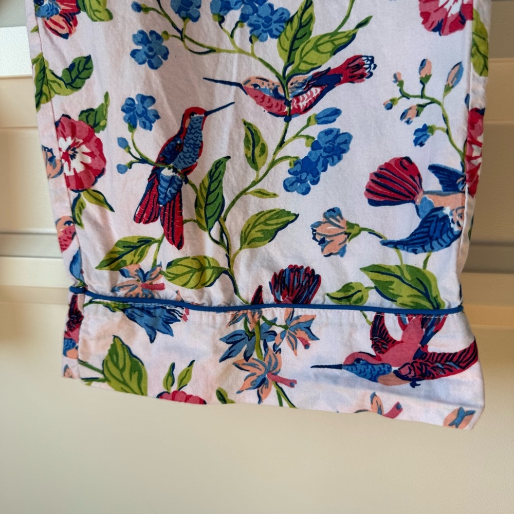 Anthropologie | Printfresh Size Large Hummingbird Haven Pajama Pants w/ Pockets - Picture 6 of 12